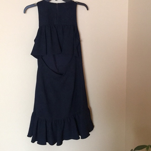 Rebecca Taylor Textured Ruffle Dress - Picture 6 of 6